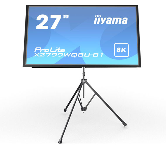 iiyama představila svůj první rolovací OLED displej s vysokým rozlišením