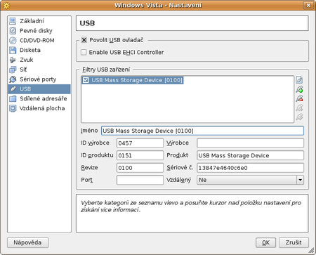 VirtualBox aneb Windows Vista v Linuxu