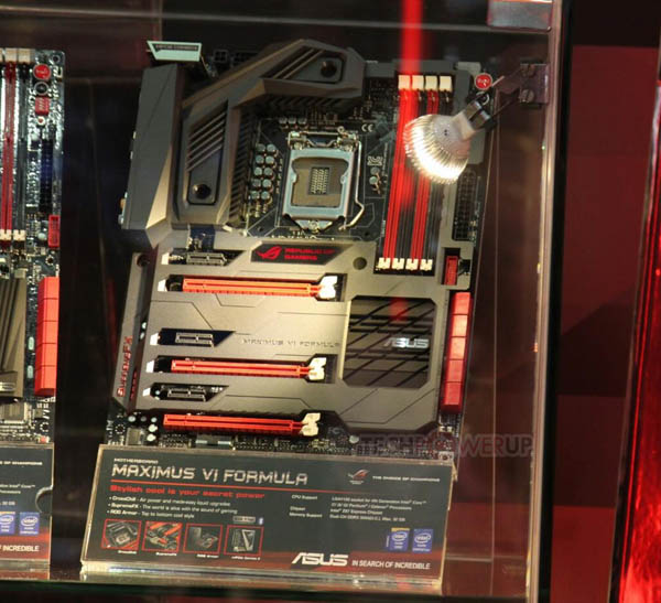 ASUS Maximus VI Formula doplní ROG LGA1150 sérii [Computex]