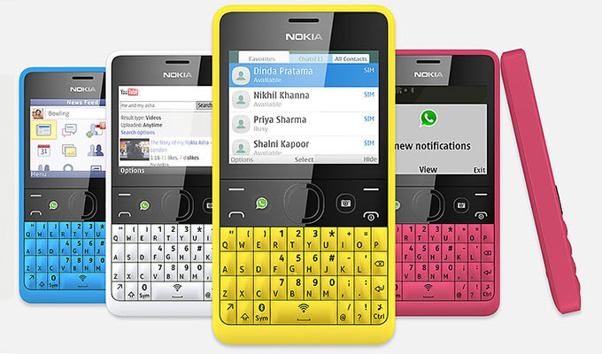 Nokia přináší telefon Asha 210