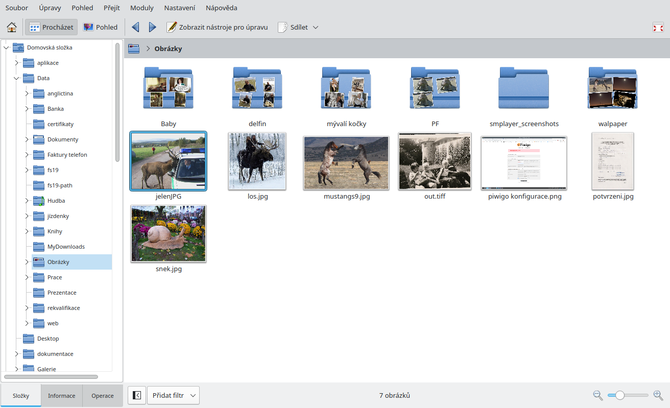 V čem prohlížet obrázky v Linuxu?