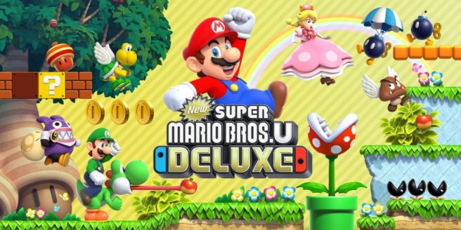 New Super Mario Bros U Deluxe je nejprodávanější hrou v Británii