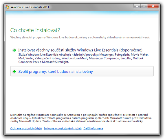 Windows Live Essentials 2011 – vše co chybí ve Win 7