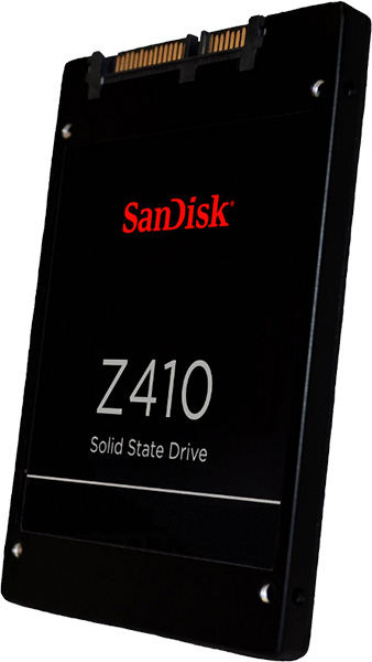 SanDisk přichází s novou řadou cenově dostupných SSD Z410 s 15nm TLC NAND flash čipy