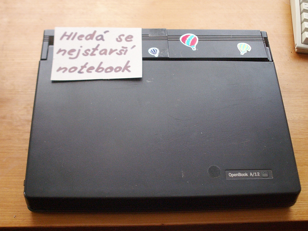 Našli jsme nejstarší notebook. Vyhlášení soutěže a rarity