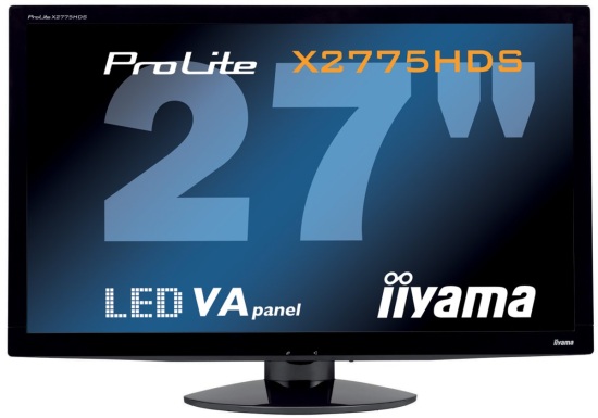 iiyama ProLite X2775HDS: monitor používající matrici VA