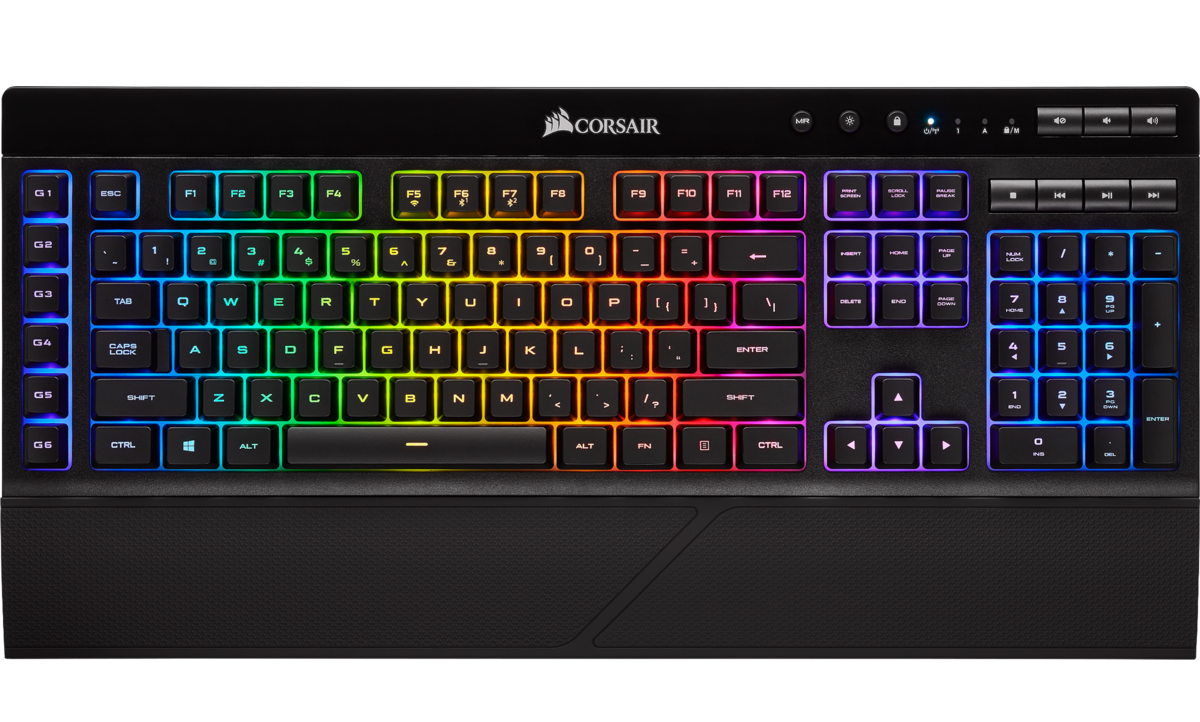 Corsair K57 RGB Wireless – tichá a elegantní klávesnice ;