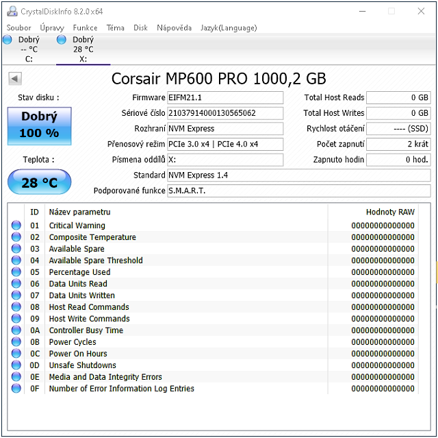 Corsair MP600 Pro 1TB: Špičkový disk pro M.2 s chladičem 