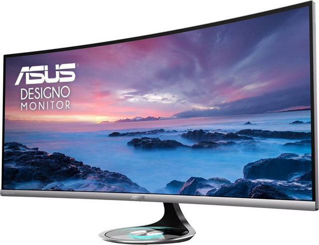 Asus představil dva zakřivené monitory série Designo s bezdrátovým nabíjením Qi