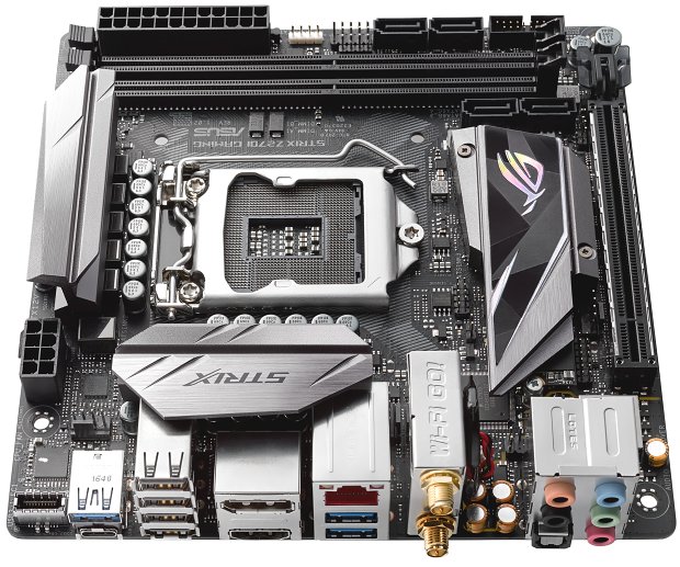 Asus ROG Strix Z270I Gaming: nejmenší deska pro Kaby Lake