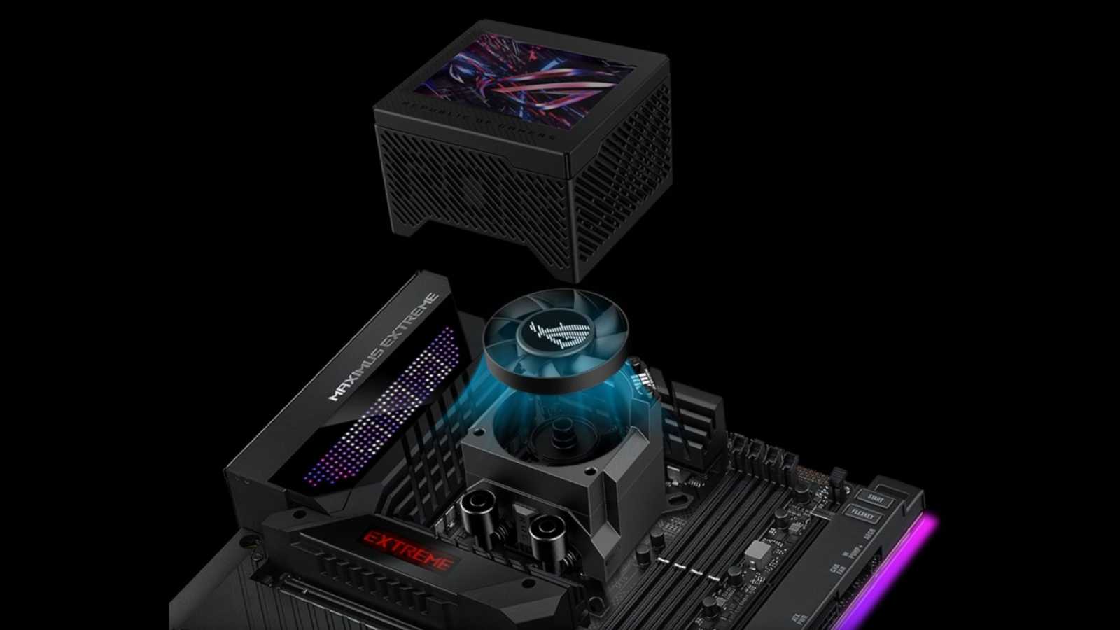 ASUS ROG Ryujin III 360 ARGB: Extrémní výkon a geniální ventilátory