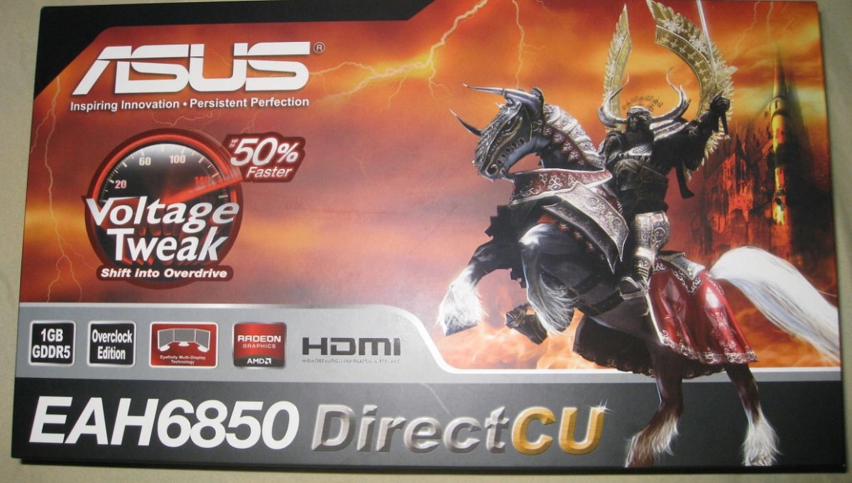 Asus DirectCU 6850 - nereferenční Barts od Asusu