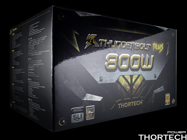 GeIL uvedl zdroje Thortech Thunderbolt s certifikací 80 Plus Gold