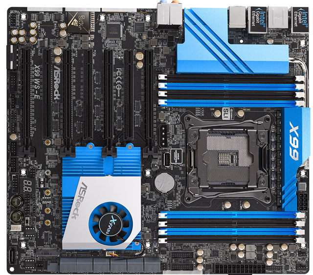 Firma ASRock představila novou základní desku pro pracovní stanice X99 WS-E se socketem LGA2011v3