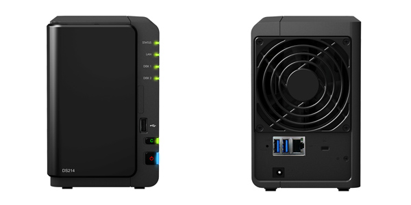 Synology představilo diskové pole DS214