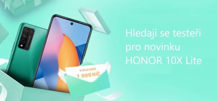 Přihlaste se do testování Honoru 10X Lite. Čas máte ale jen do půlnoci