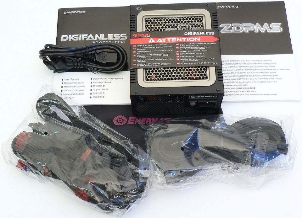 Enermax Digifanless - nejvýkonnější digitální pasivní zdroj