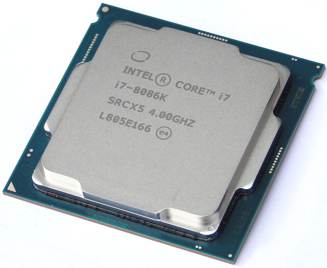 Limitovaná edice Core i7-8086K s taktem až 5,0 GHz v testu