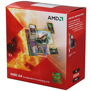 AMD začne prodávat dvoujádrové APU A4-3420