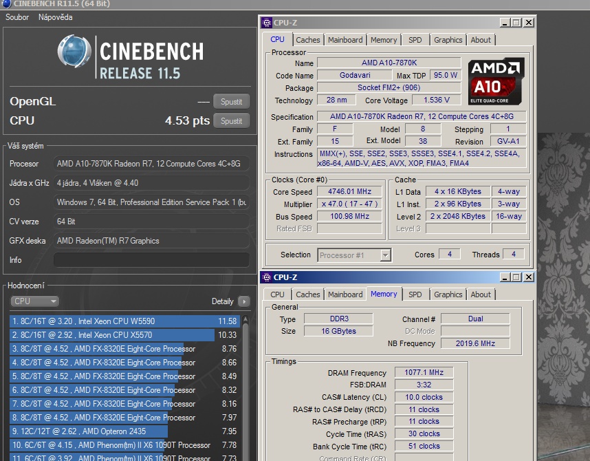 AMD A10-7870K Godavari = refresh Kaveri 