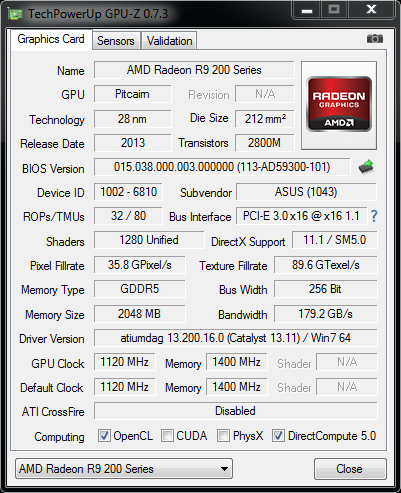 Asus Radeon R9 270X DirectCU II TOP — HD 7870 OC za pět tisíc