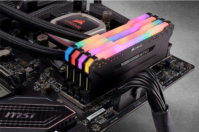 Corsair Vengeance RGB PRO DDR4-3600 – sen overclockerů