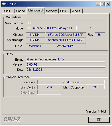 XFX nForce 790i Ultra SLI - referenční deska NVIDIA