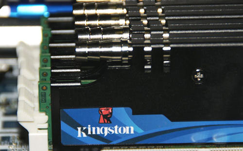 Kingston ukazuje DDR3 moduly chlazené vodou