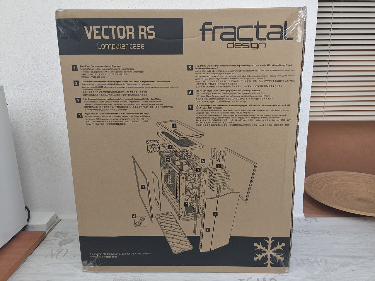 Fractal Design Vector RS: Tohle tu ještě nebylo