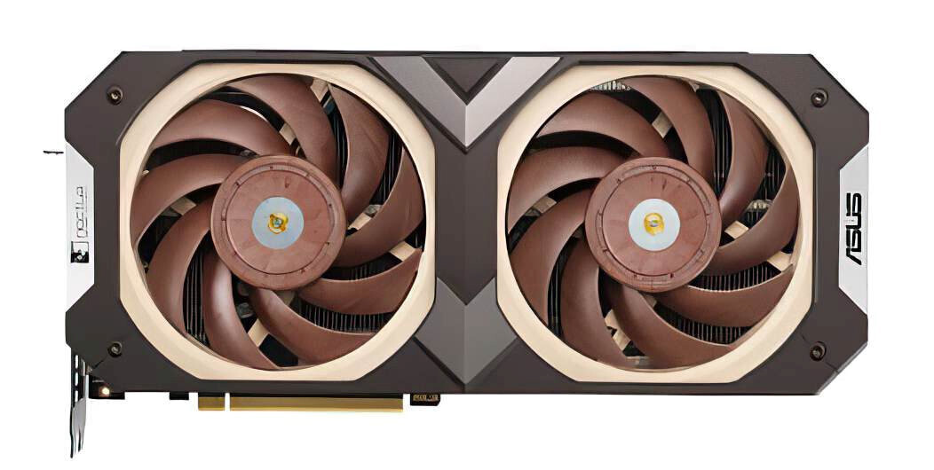 Unikl vzhled grafiky RTX 3070 s Noctua chladičem