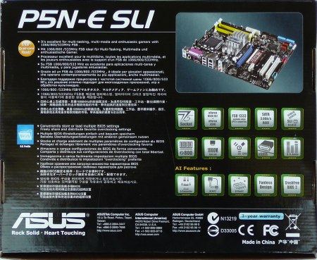 Asus P5N-E SLI - Maximální výkon za pár korun
