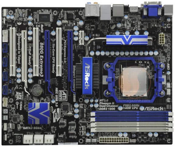 ASRock 880G Extreme3 - vlajková loď v dohledu