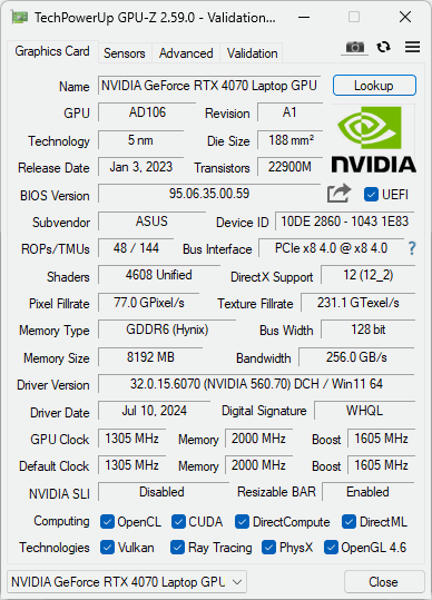 ASUS ROG Zephyrus G16 (2024): Test notebooku s AMD Ryzen AI 9 HX 370 a RTX 4070