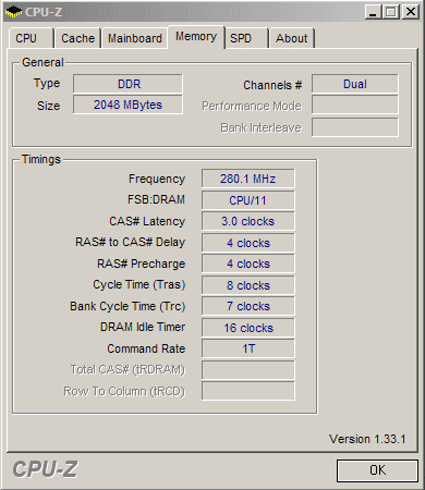 Patriot DDR500 + shrnutí vlastností testovaných 1GB modulů