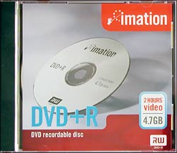 Problematika zápisu DVD medii