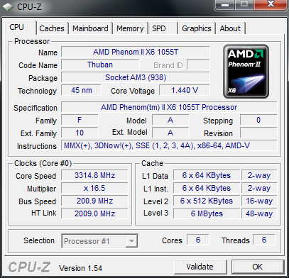 AMD Phenom II X6 1055T - šest jader téměř pro každého