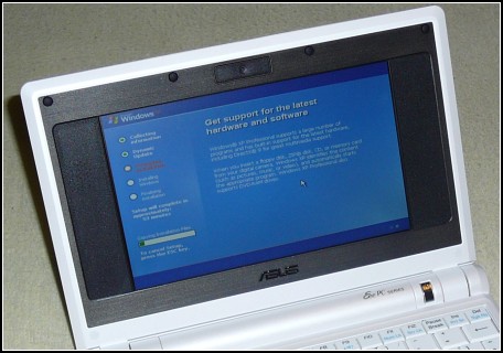 ASUS Eee 701 - test nejmenšího notebooku na světě