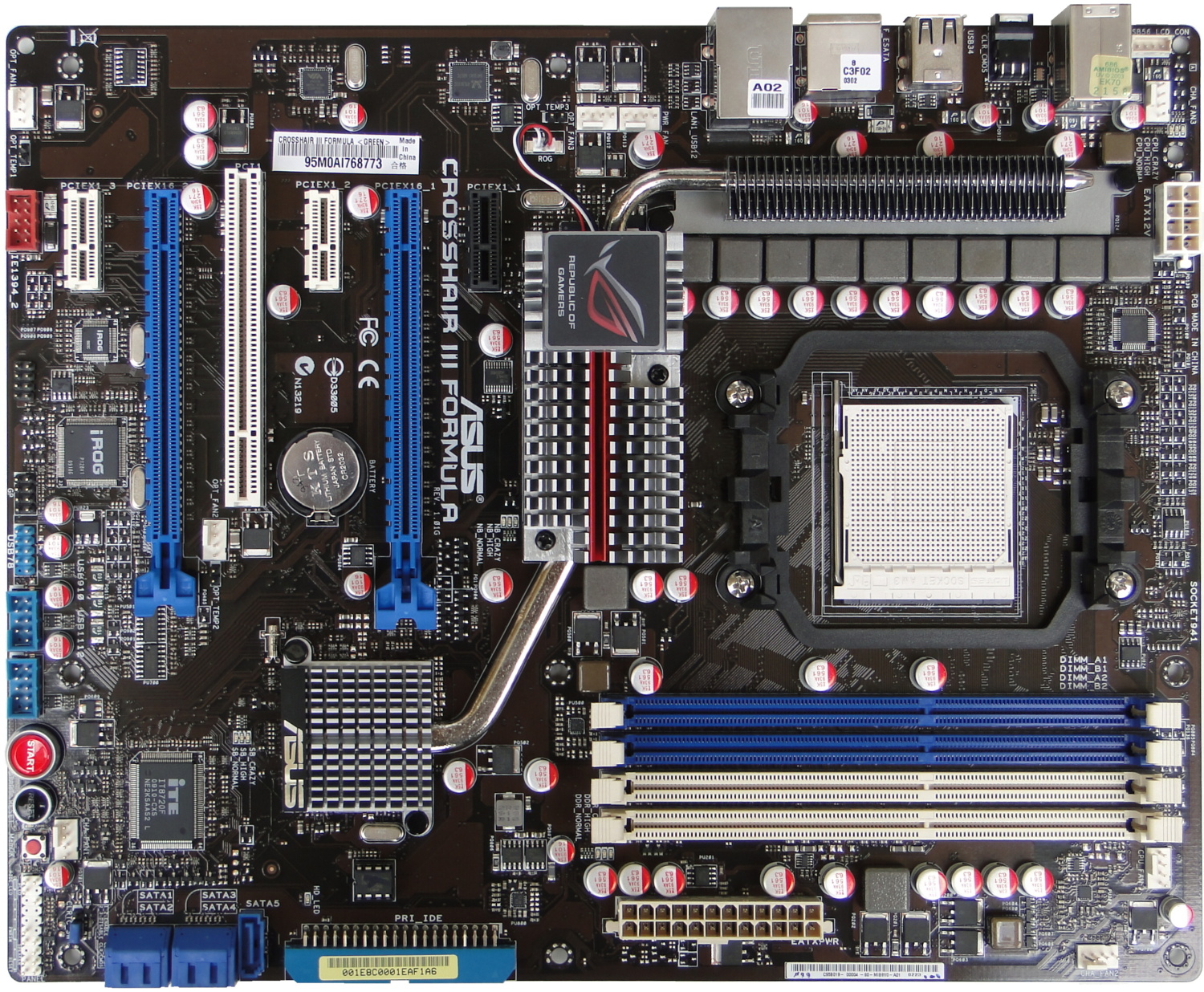 Asus Crosshair III Formula - Luxus R.O.G. také pro AMD