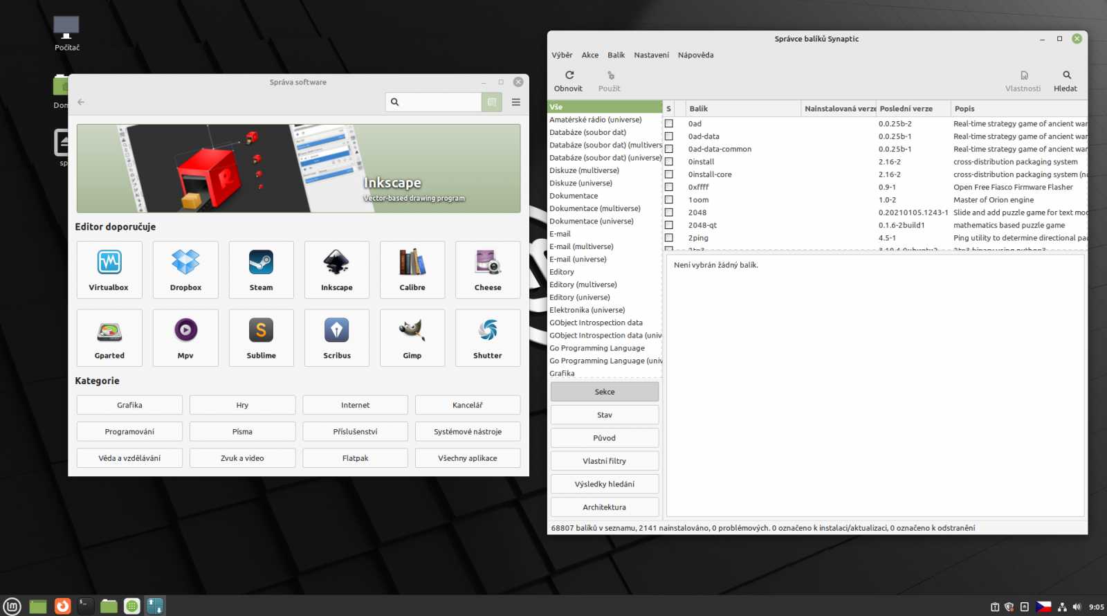 Linux Mint 21: Co přináší nová verze 21 a prohlídka prostředí Cinnamon, Mate i XFCE