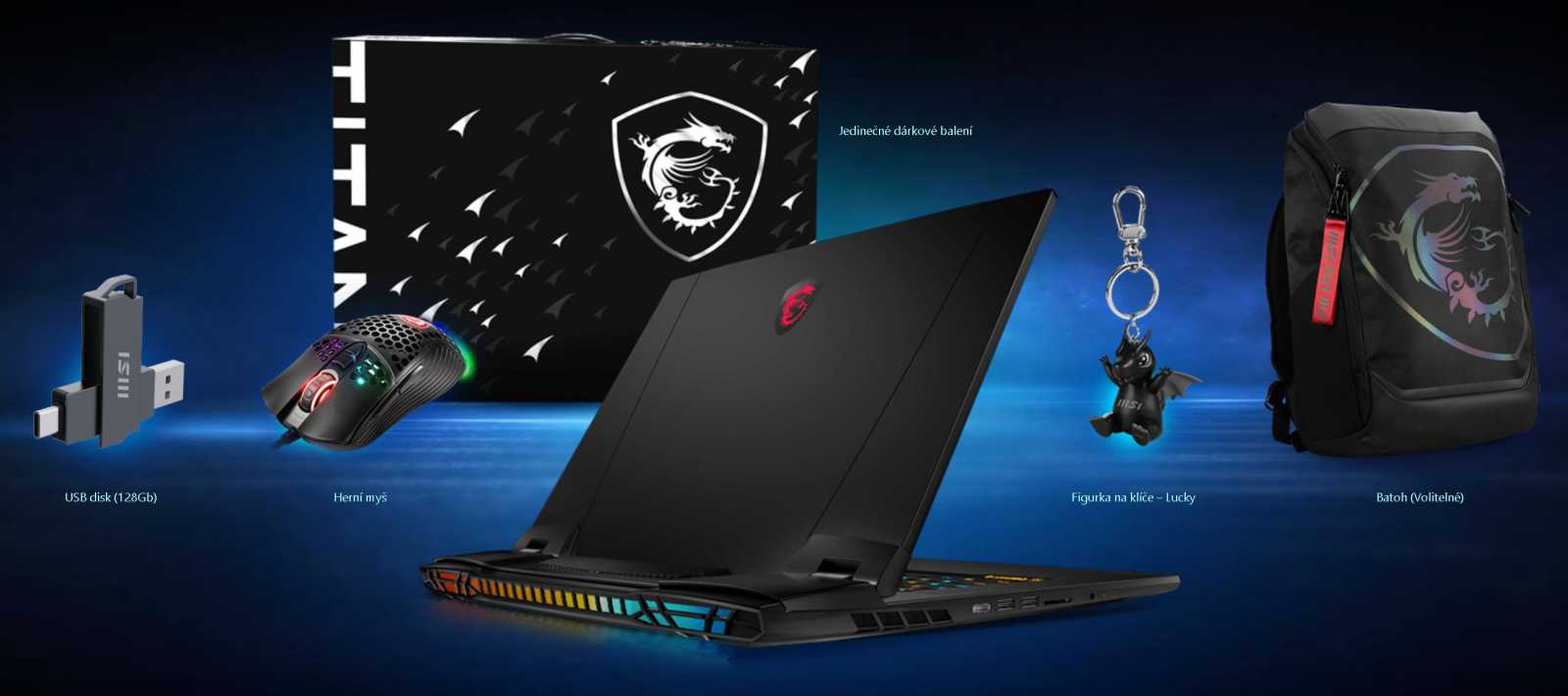 MSI Titan GT77 (model 2022): Vrchol nabídky 17" herních notebooků na trhu