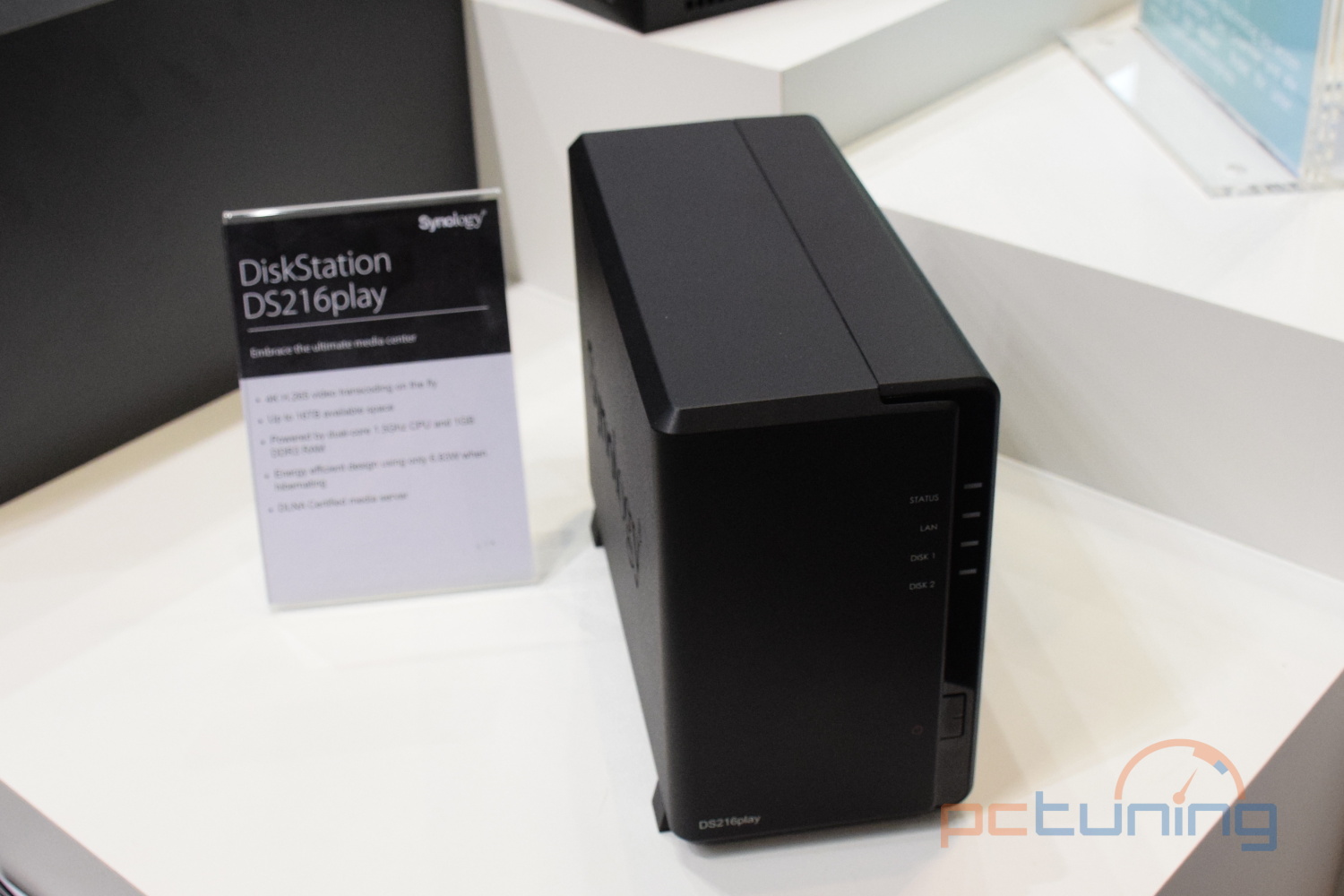 Synology uvedlo NAS DS216play. Zvládne streamovat 4K video [IFA 2015]