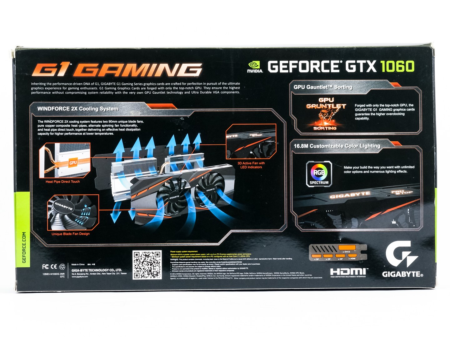 Dvě revize Gigabyte GTX 1060 G1 Gaming, dvě různé karty