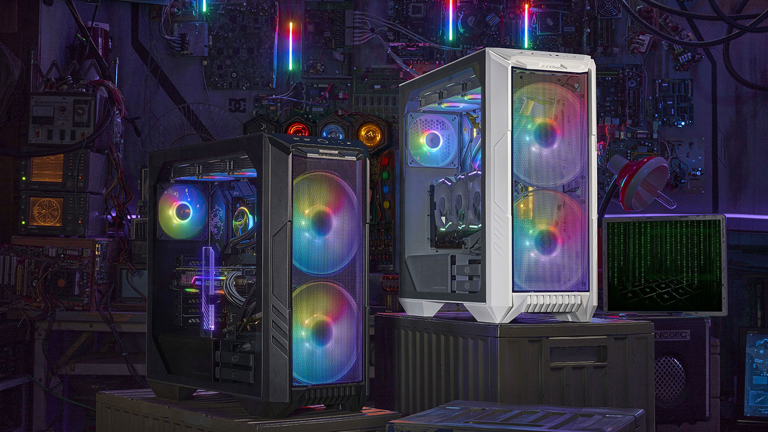 Cooler Master představuje počítačové skříně Master HAF 500, MasterBox TD300 Mesh a MasterBox 500