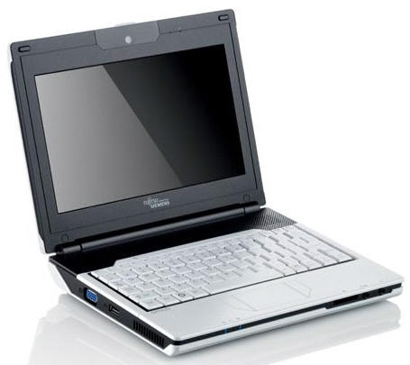 Netbook od Fujitsu-Siemens v detailech