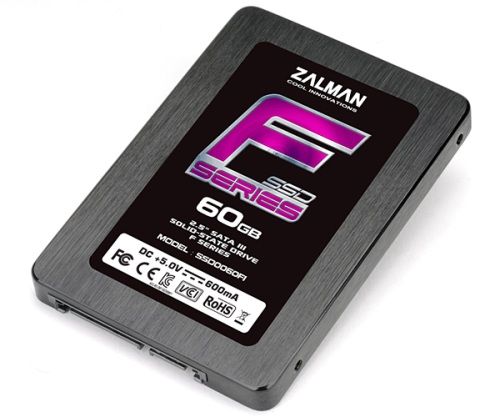 Zalman začal prodávat SSD F-1 s až 560 MB/s