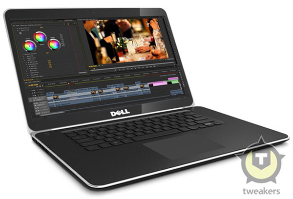 Dell pracuje na Precision M3800 notebooku s rozlišením 3200 × 1800 pixelů