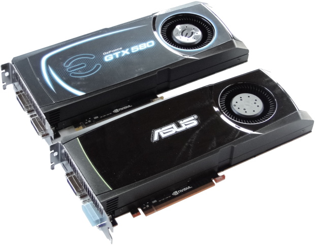 ASUS a EVGA GeForce GTX 580 – Výkon v zapojení SLI a Tri-SLI