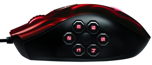 Razer bude prodávat myšku Naga Hex v edici Wraith Red