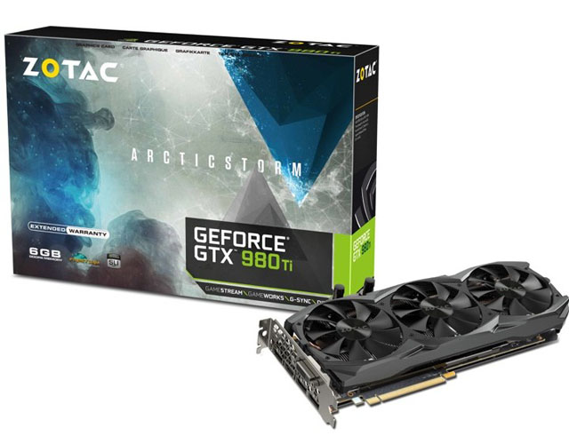 Fotografie a specifikace grafiky GeForce GTX 980 Ti od různých výrobců