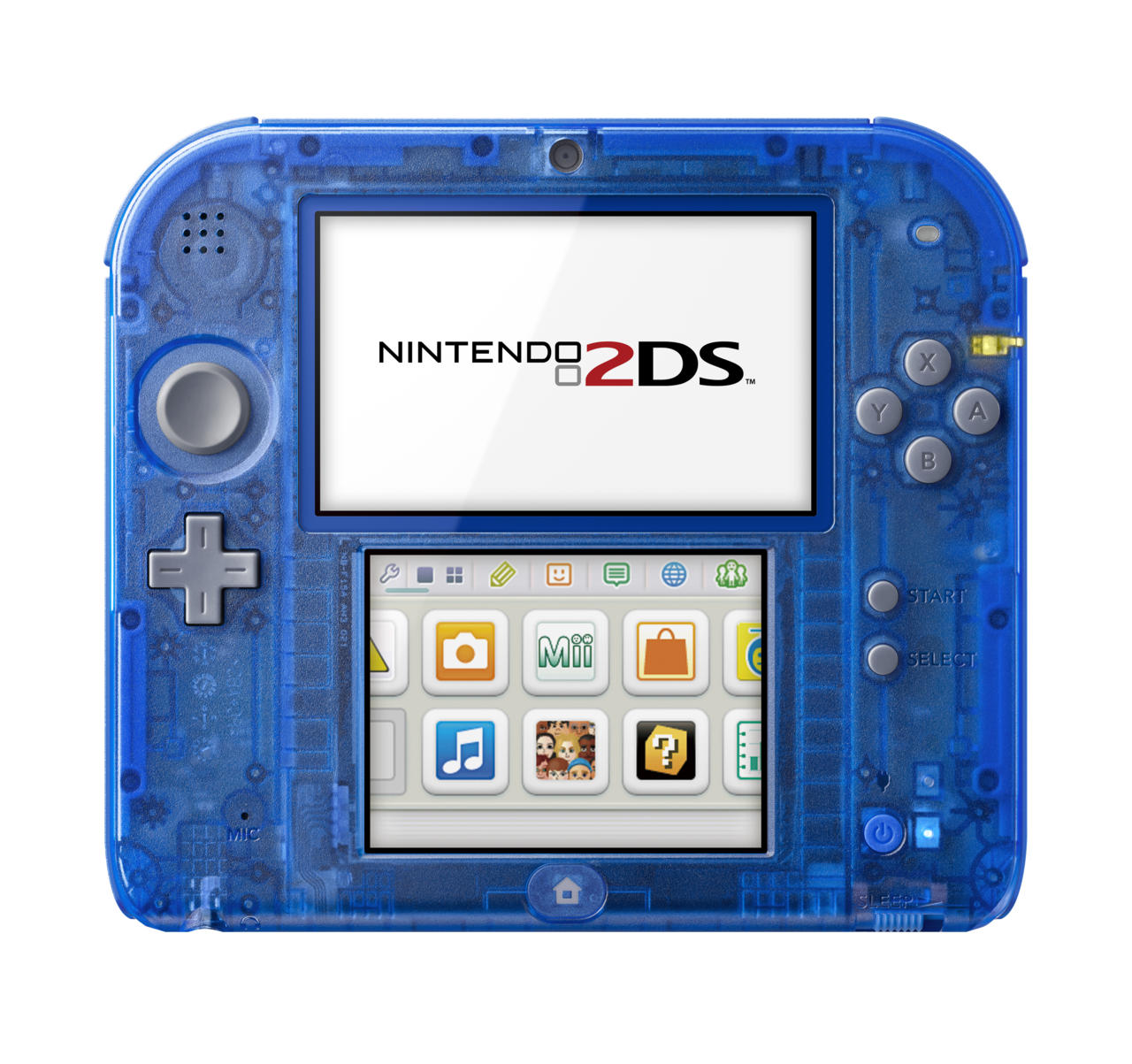 Poloprůhledný handheld Nintendo 2DS se začne prodávat tento měsíc za 100 dolarů